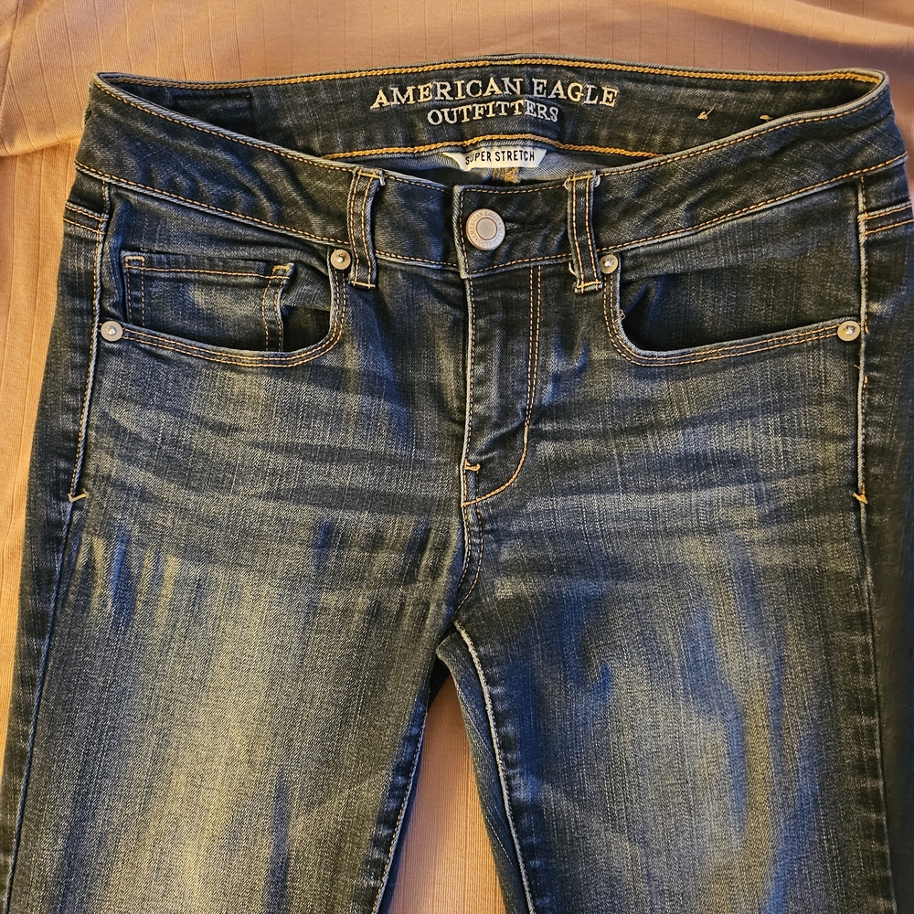 American Eagle Outfitters Women's Blue Jeans
